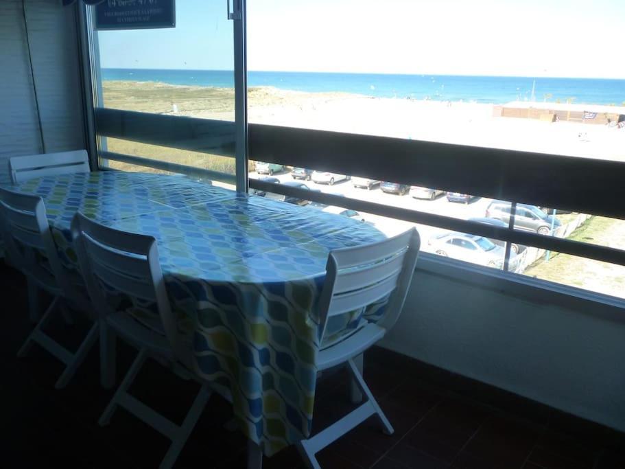 Sur La Plage, Vue Sur Mer, Spacieux T3 Au Calme Saint-Cyprien  Buitenkant foto
